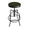 Holland Bar Stool Co Adjustable Stool, Clear Coat Finish, Canter Pine Seat 910CL010 - alternate 1